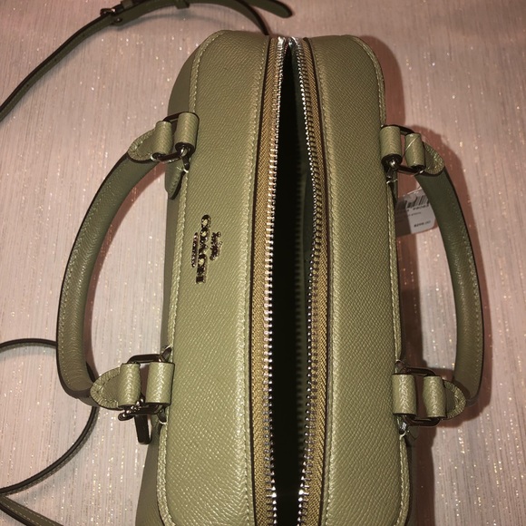 Coach Crossbody Mini Satchel ( Green ) - Picture 5 of 6